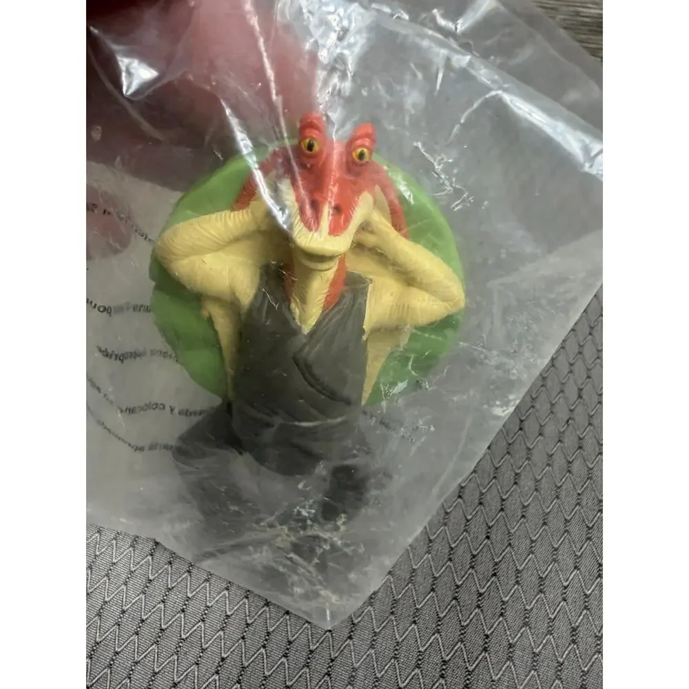Star Wars JAR-JAR Figure Wind Up Bath Toy Lucas Films Applause NEW